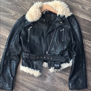 ALEXANDER MCQUEEN LEATHER JACKET